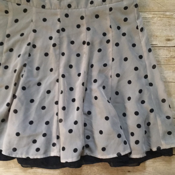 Maurices Polka Dot Skirt Size XL - Picture 3 of 7